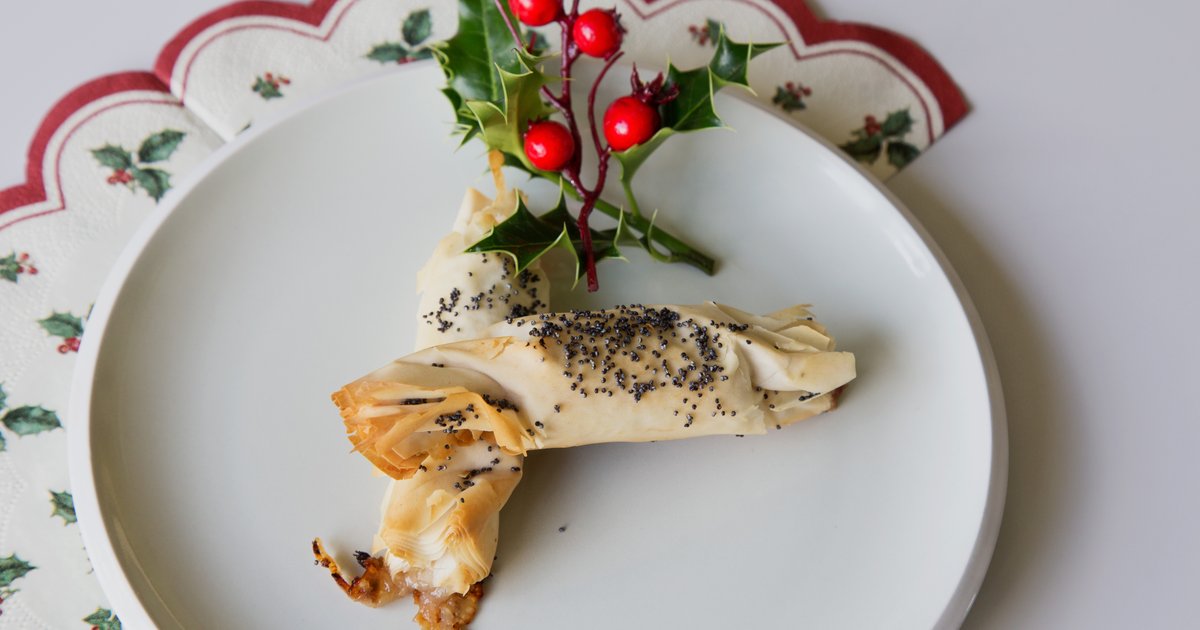 Brie and cranberry parcels Kidney Care UK