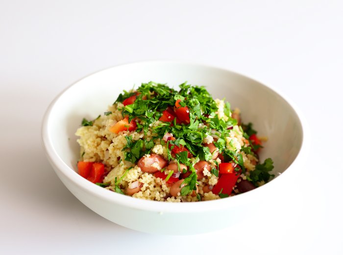 Bean and couscous salad Kidney Care UK