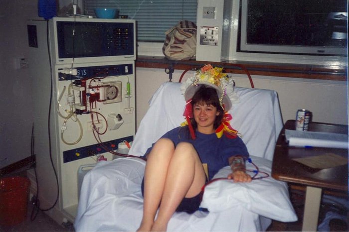 Arlene Rennie - dialysis machine