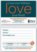 Dietitian calling cards