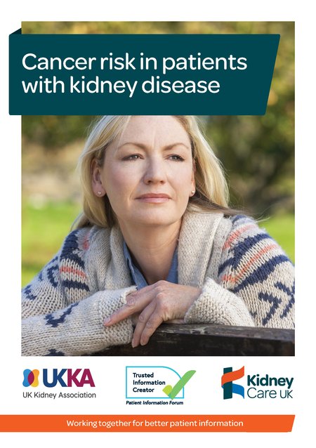 Cancer risk in patients with kidney disease - Kidney Care UK