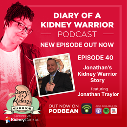 Jonathan's kidney warrior story