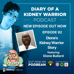 Dione's kidney warrior story
