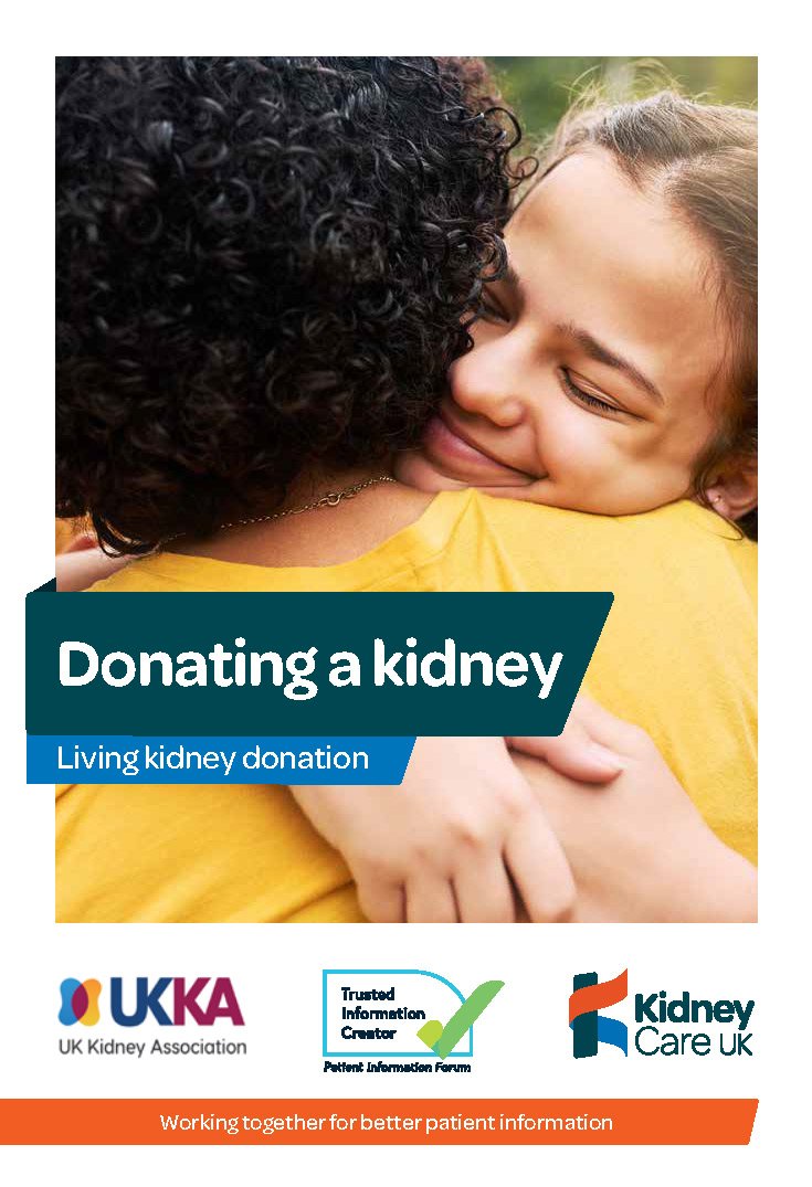 Donating a kidney Kidney Care UK