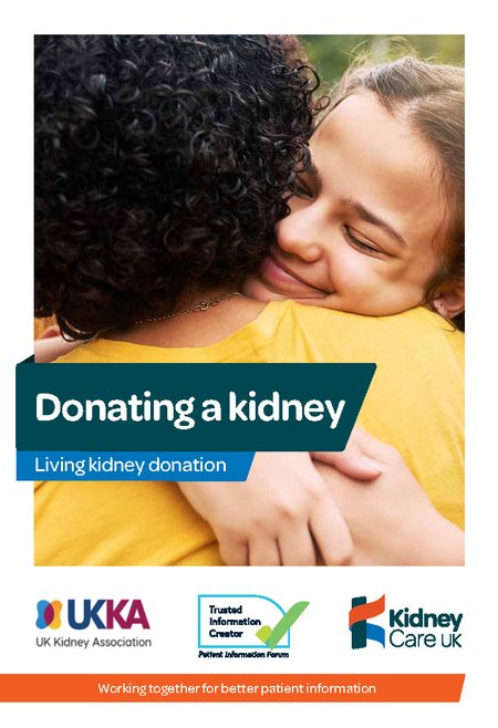 Donating a kidney - Kidney Care UK