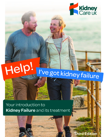 Help! I've got kidney failure - Kidney Care UK