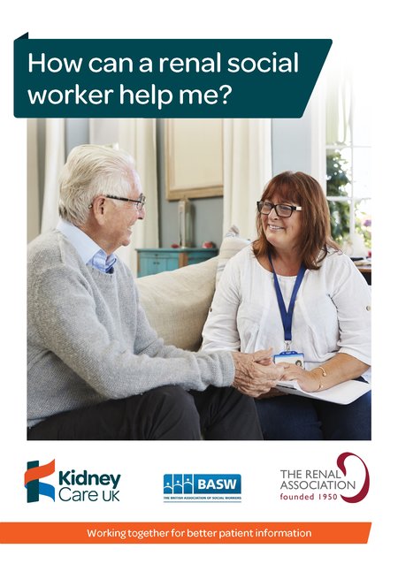 How can a renal social worker help me? - Kidney Care UK