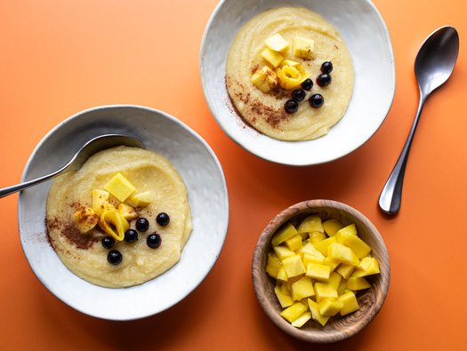 Jamaican cornmeal porridge