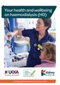 Your health and wellbeing on haemodialysis (HD) Patient Information leaflet front cover