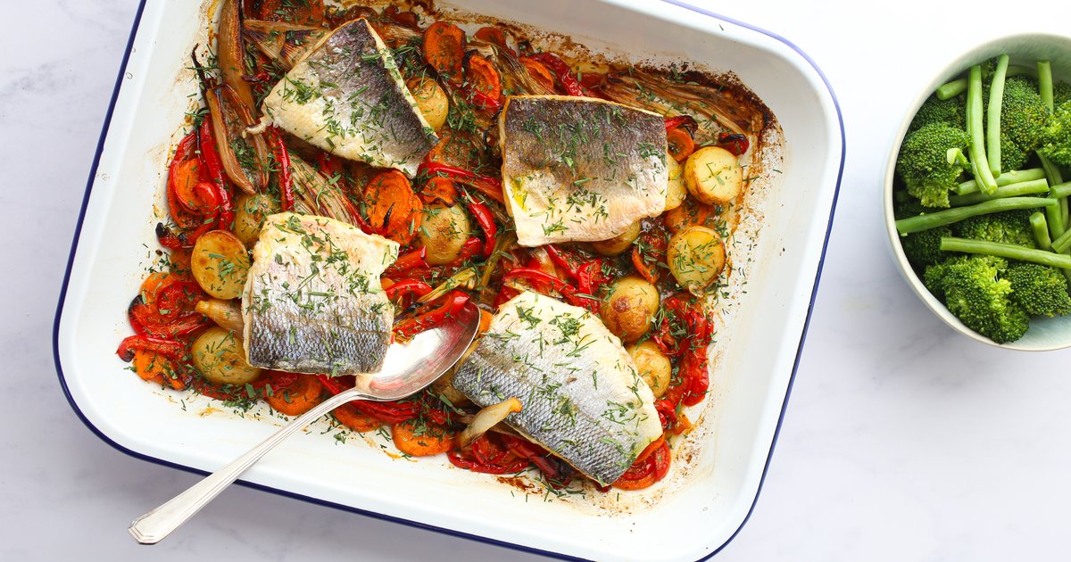 Nathan Outlaw's baked sea bass Kidney Care UK