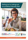 Eating out or taking out Patient Information leaflet cover