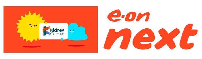 Kidney Care UK and Eon Next logo