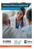 Kidney failure explained - Patient Information leaflet front cover