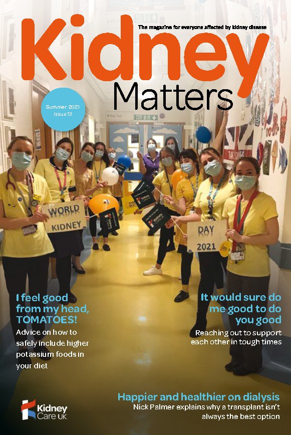 Kidney Matters issue 13 cover