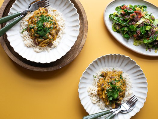 Kidney bean stew