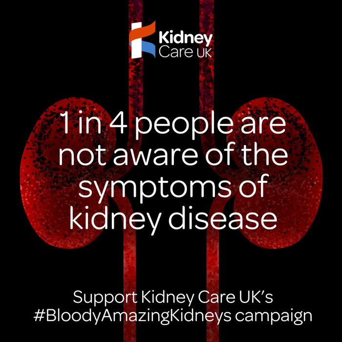 Kidney fact 3 #BloodyAmazingKidneys