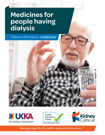 Medicines for people having dialysis - Kidney Care UK