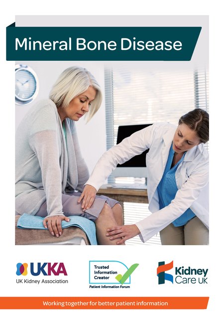 Chronic Kidney Disease - Mineral Bone Disease (CKD-MBD) - Kidney Care UK