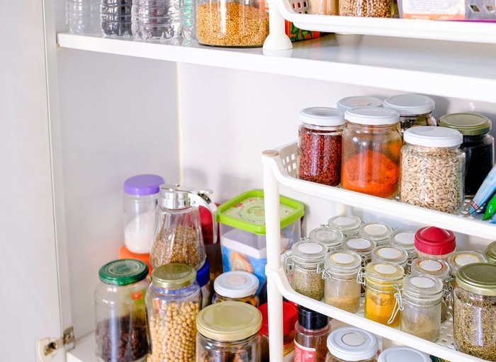 Kitchen store cupboard